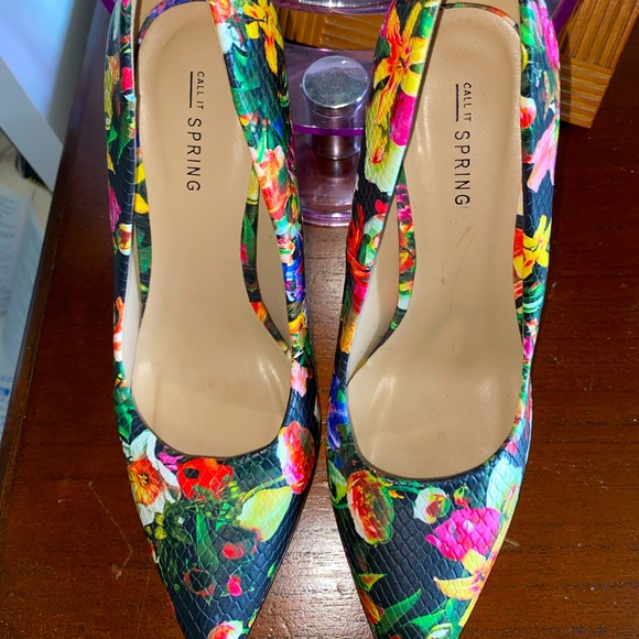 🌷Call It Spring - Floral Pumps - Picture 6 of 8